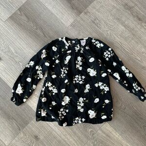 4/20$ Carter's Toddler Girl Floral Long Sleeve Blouse Top Shirt size 24 months